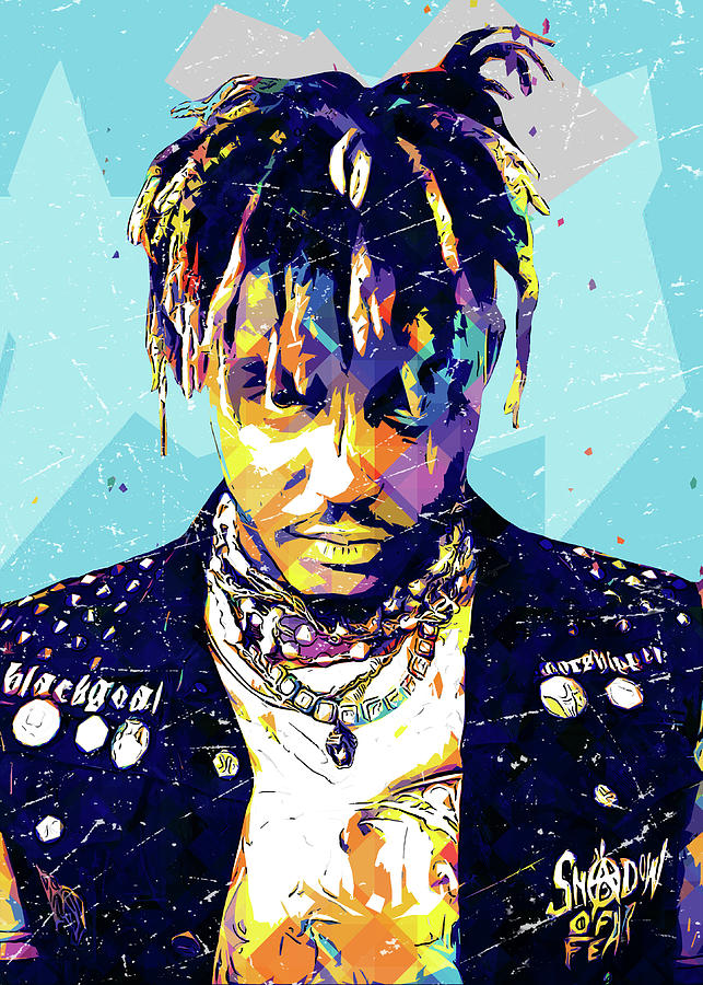 Colour Paint Drawing by Juice Wrld - Fine Art America