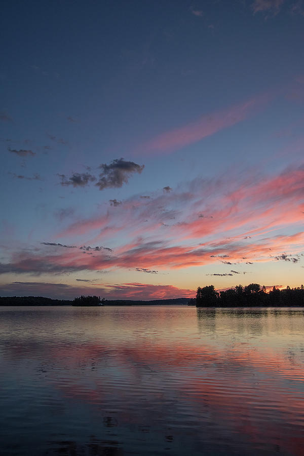 Colour Shift - Wollaston Lake - Ontario, Canada Photograph by Spencer Bush