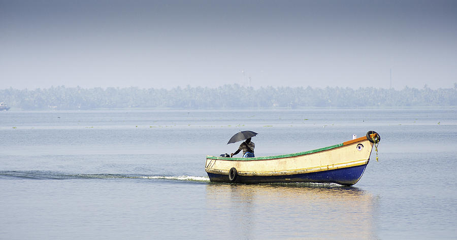 Colourful Backwaters Photograph by Amit Sharma / Recaptured