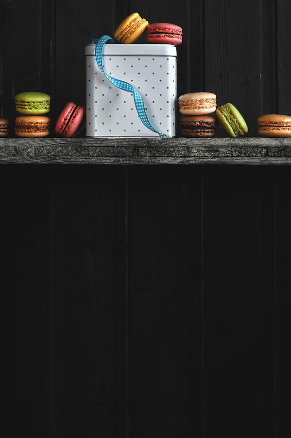 Colourful french macarons Photograph by A.Y. Photography