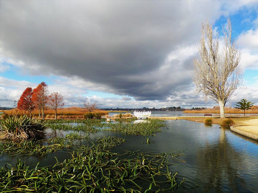 Colourful Lake Wendouree Photograph by Yolanda Caporn Fine Art America