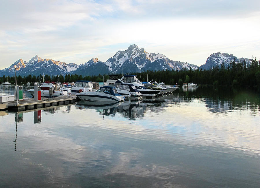 Colter Bay Marina Photograph by Dulce Levitz