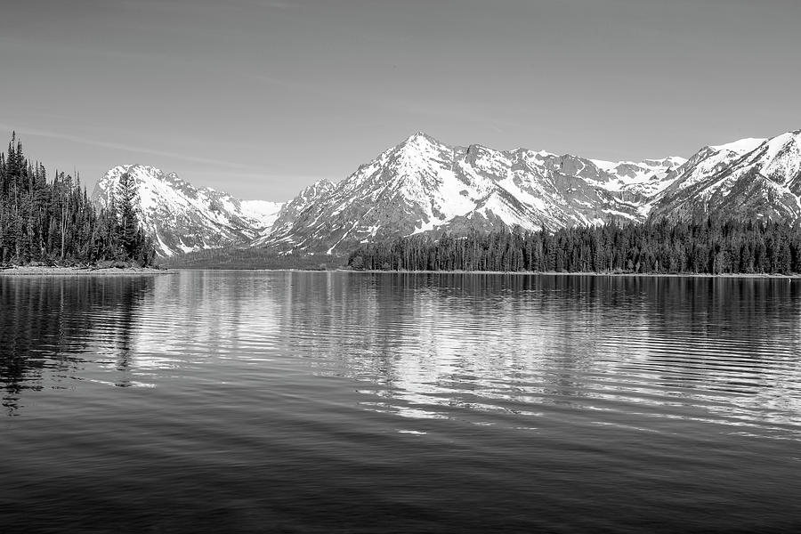 Colter Bay Waves And Reflections Photograph by Dan Sproul