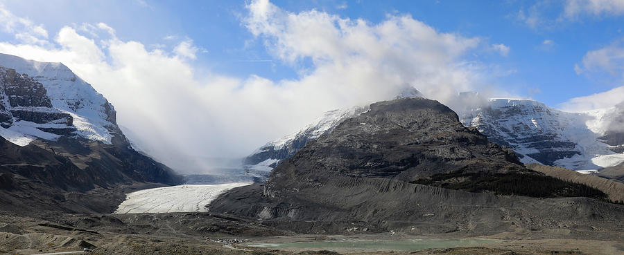 Columbia Icefield Panorama Photograph by Dan Sproul