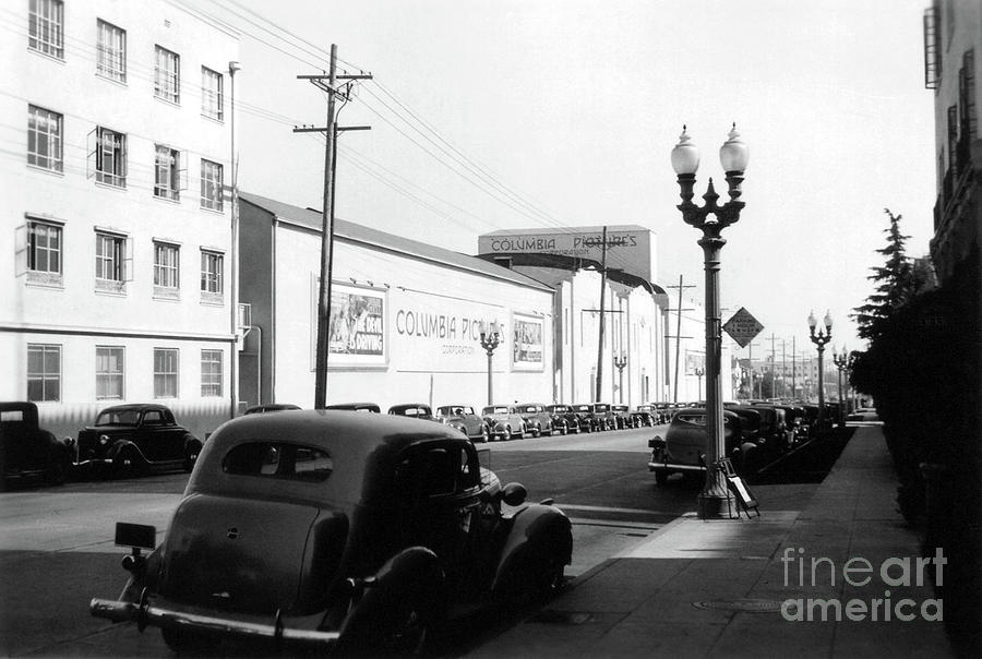 Columbia Pictures 1937 Photograph by Sad Hill - Bizarre Los Angeles Archive