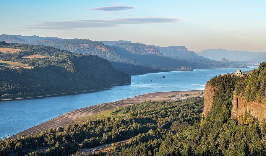 Columbia River Gorge Crown Point  Photograph by Rudy Wilms
