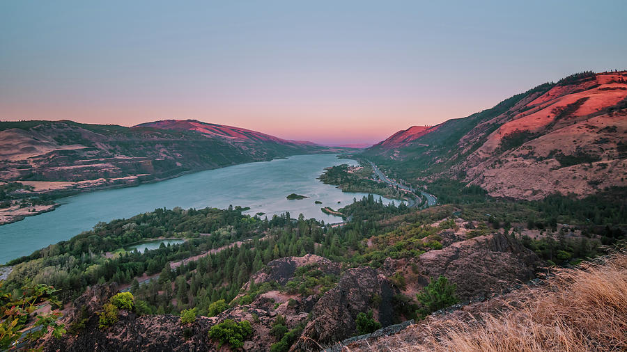 Columbia River Gorge Panorama Photograph by Bella B Photography - Fine ...