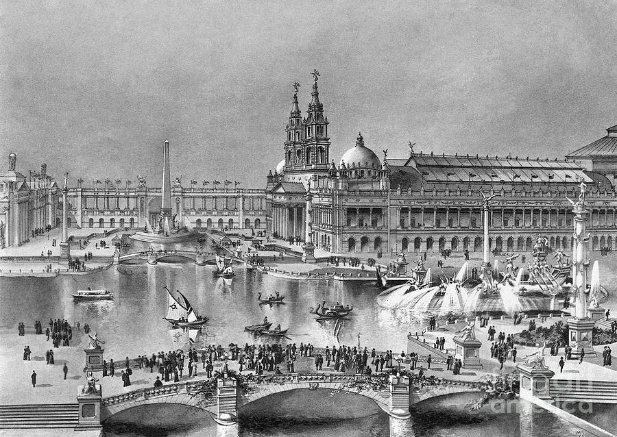Columbian Exposition, Chicago, 1893 Photograph by Granger