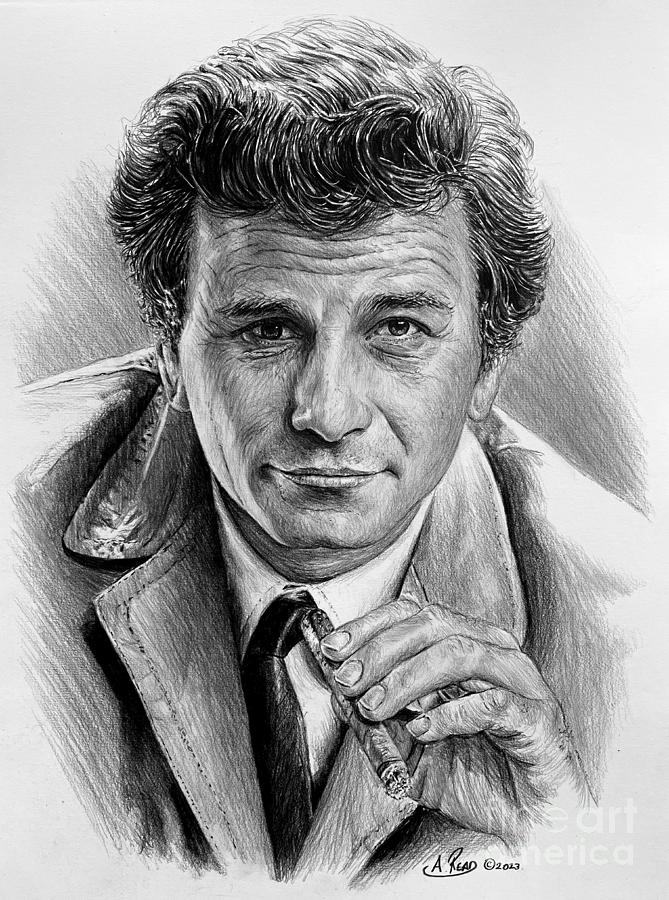 Columbo Drawing By Andrew Read Fine Art America 