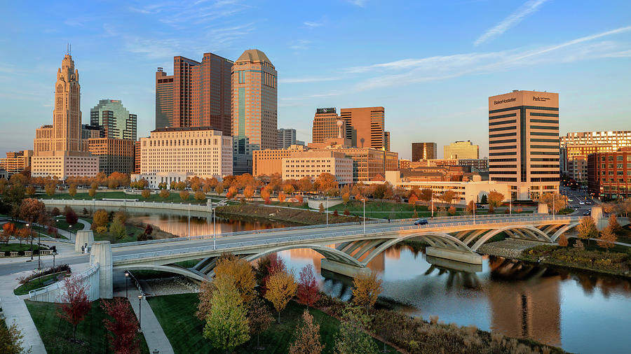 Columbus, Ohio Skyline Photograph by Jerry Fornarotto - Fine Art America