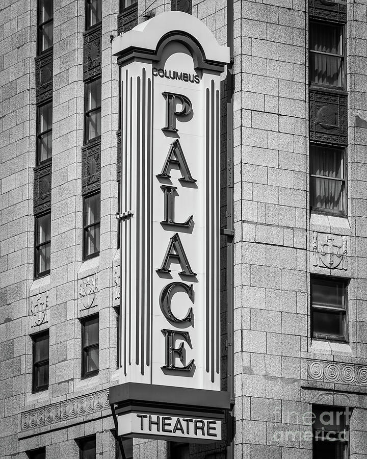 Columbus Palace Theatre Sign - Ohio Photograph by Gary Whitton