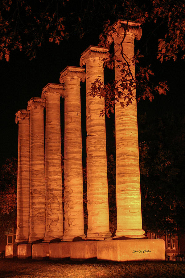 Columns Aflame Photograph by Dale R Carlson