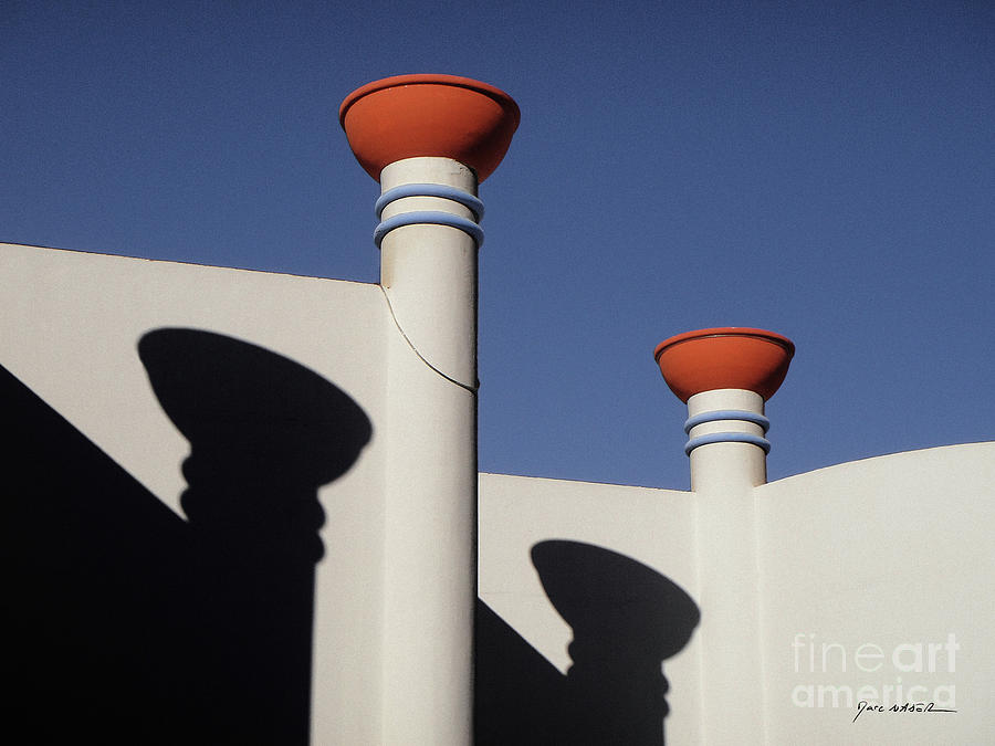 Columns and Shadows Photograph by Marc Nader