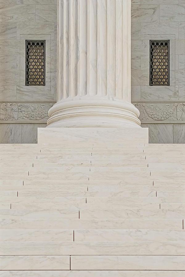 Columns SCOTUS II Photograph by Susan Candelario