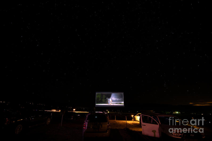 Comanche Drive In Theater Buena Vista CO Photograph by JD Smith