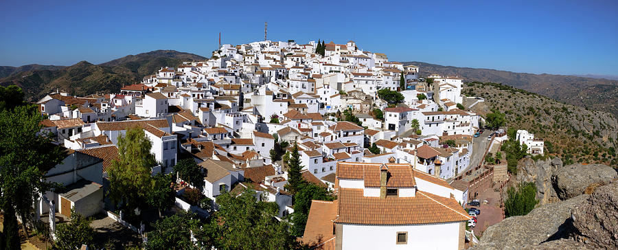 Comares panoramic Photograph by Gary Browne