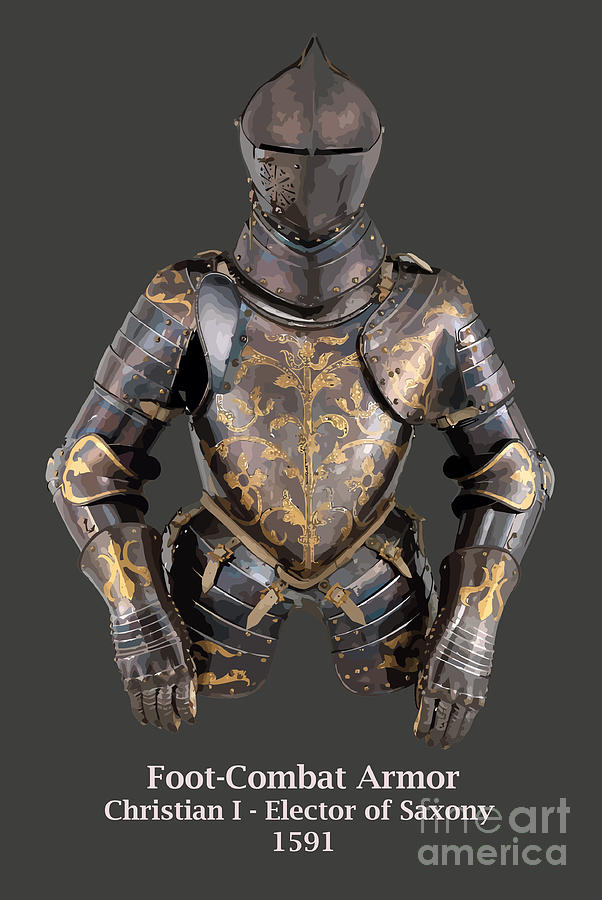 Combat Armor - Christian I of Saxony Photograph by Gary Whitton