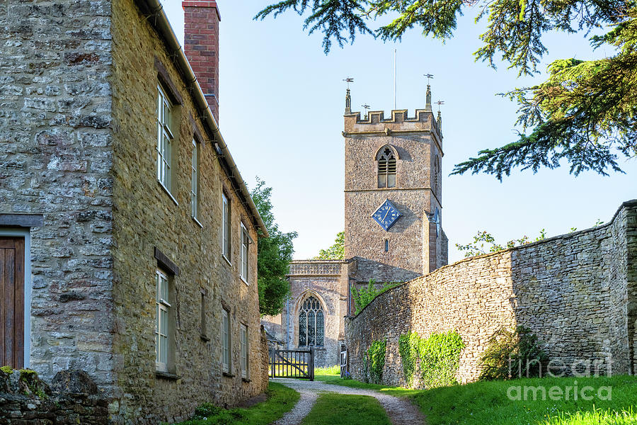 Combe Church in Spring Photograph by Tim Gainey