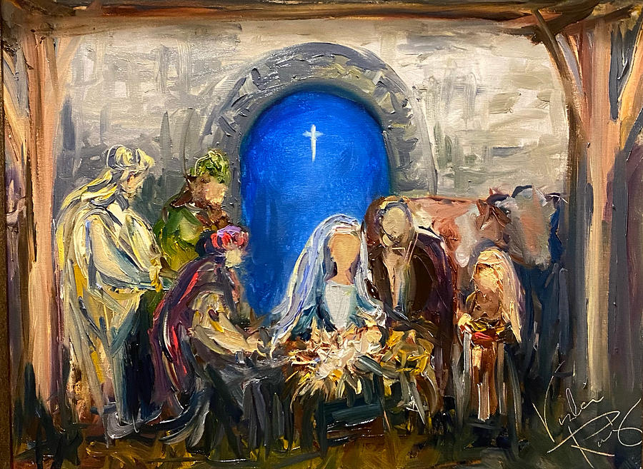 Come All Ye Faithful Painting by Vonda Rainey - Fine Art America