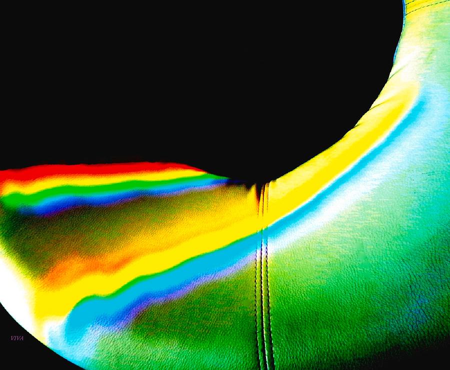 Come-Sit In My Rainbow Photograph by VIVA Anderson