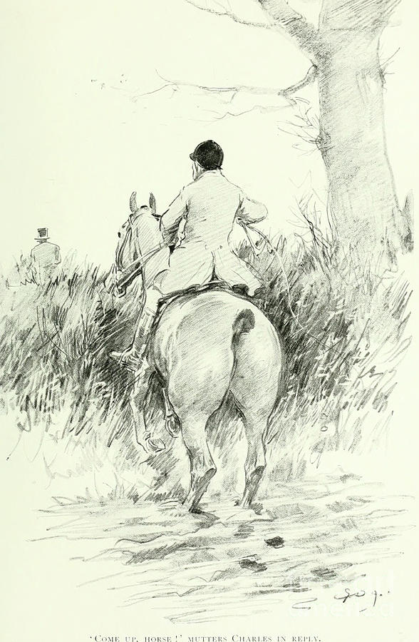 Come up, horse l1 Drawing by Historic illustrations | Fine Art America