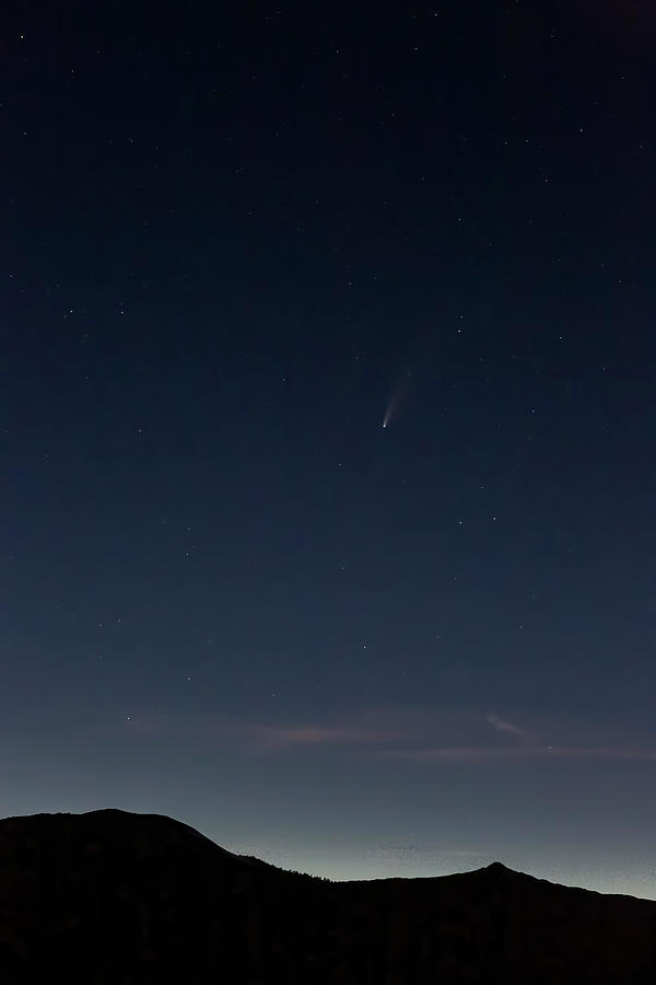 Comet Neowise Over Mount Washington Wilderness 07-19-20 Photograph by Belinda Greb