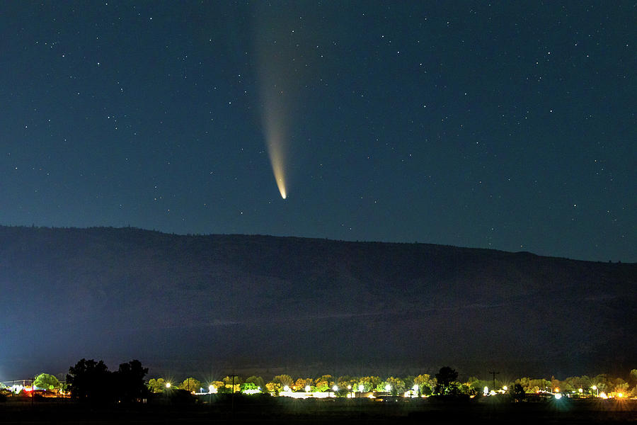 Comet NEOWISE Over Susanville Photograph by Randy Robbins