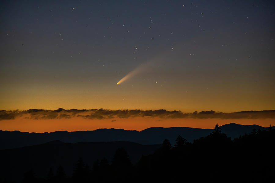 Comet NEOWISE Photograph by Robert J Wagner