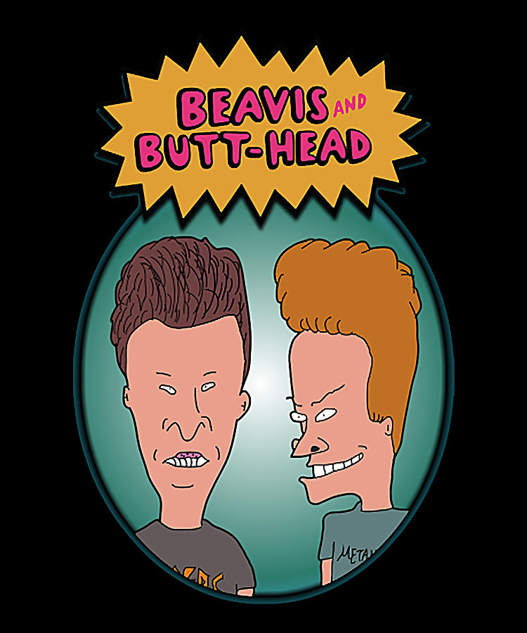 Comfortable Feeling Nice Beavis And Butthead Classic Fan Drawing by ...