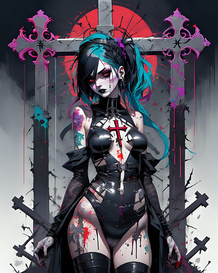 Comic Gothic Digital Art