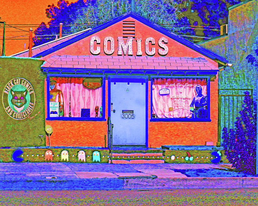 Comic Store Photograph by Andrew Lawrence