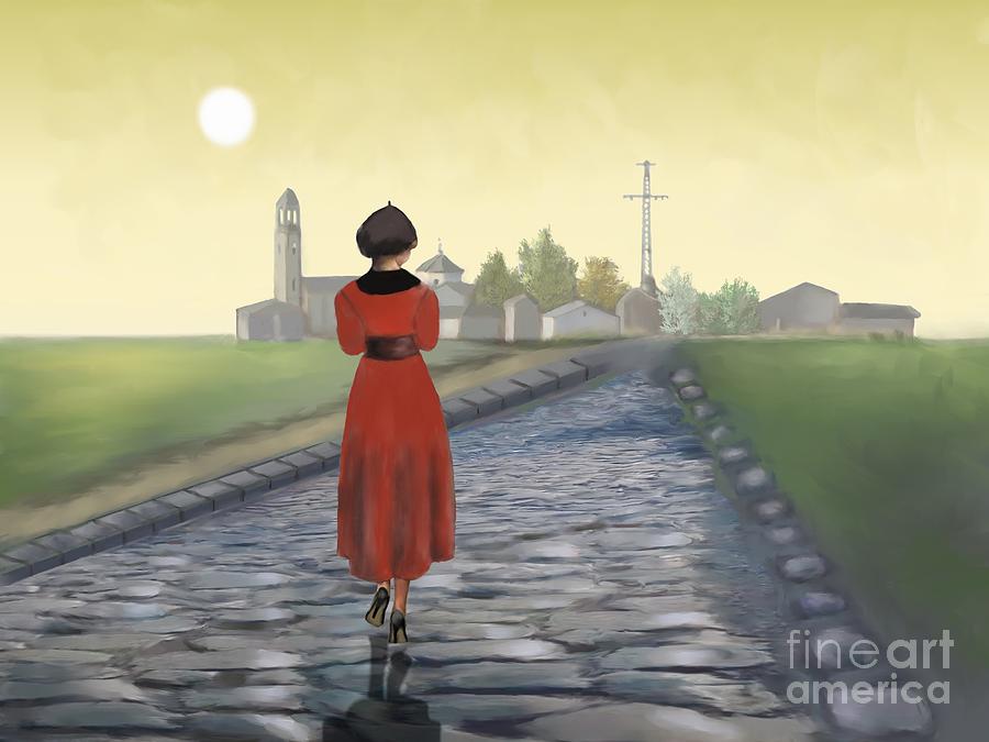 Coming Back Home Painting by Ana Borras