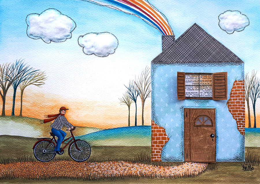 Coming Home Painting by Graciela Bello Coming Home Painting by Graciela Bello