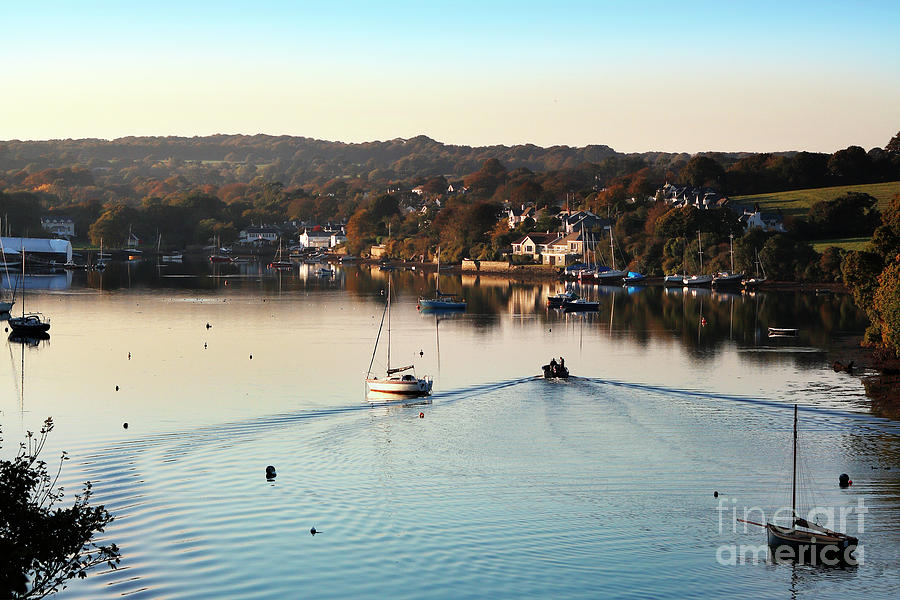 Coming Home To Mylor Bridge Photograph by Terri Waters