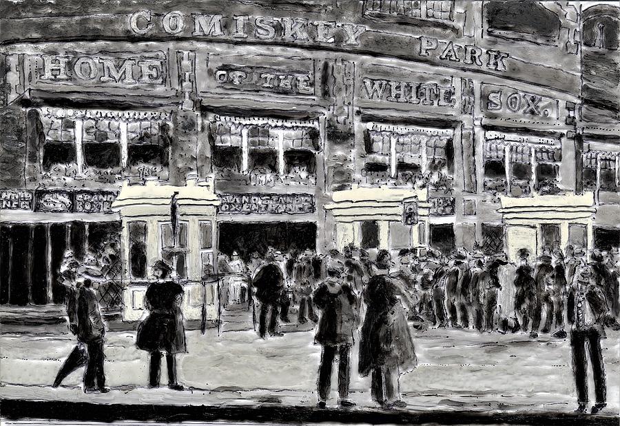 Comiskey Park 1910 Painting by Phil Strang