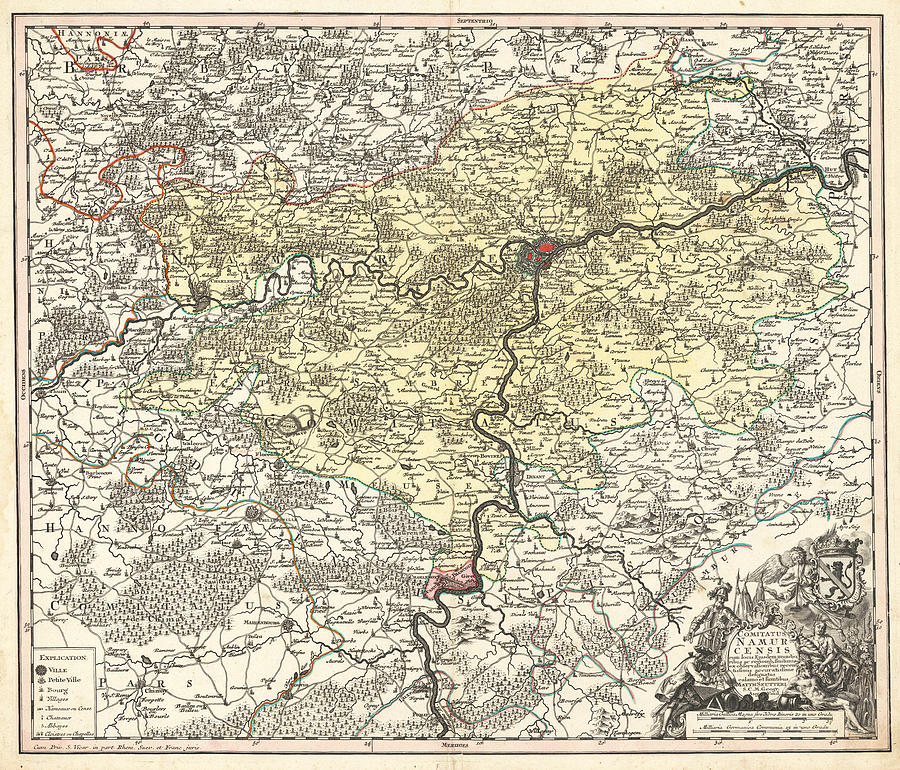 Comitatus Namurcensis cum locis Ejusdem munitioribus ac regionib ...