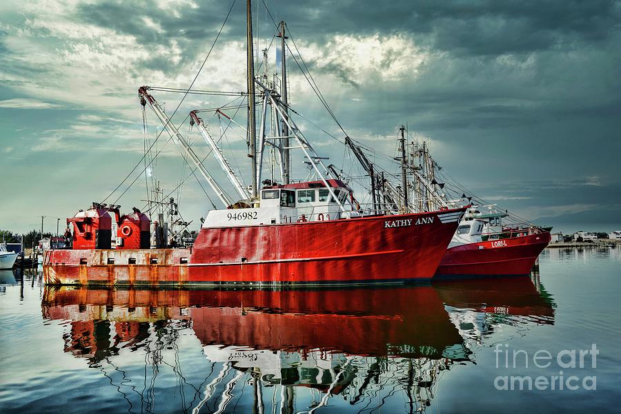 Boat Photograph - Commercial Fishing Boat the Kathy Ann by Paul Ward