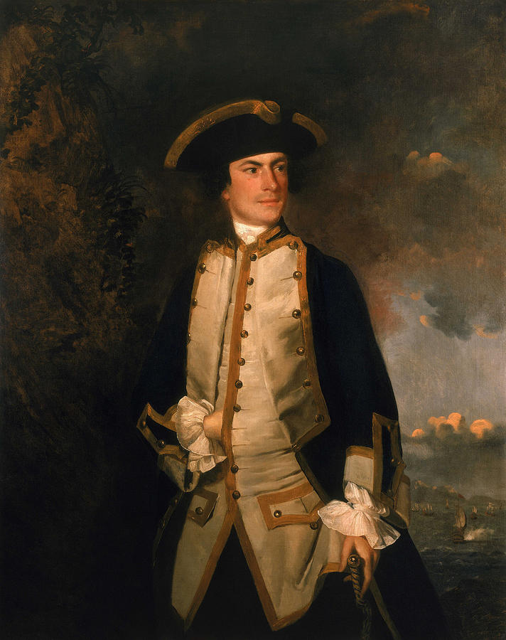 Commodore The Honourable Augustus Keppel - Joshua Reynolds Painting by ...