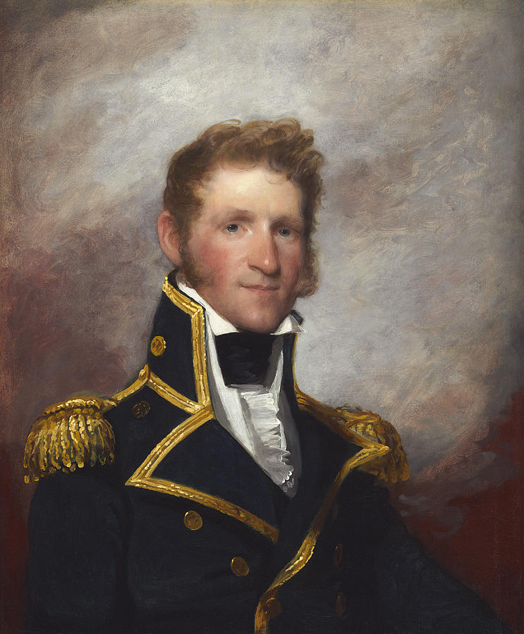 Commodore Thomas Macdonough - Gilbert Stuart Painting by War Is Hell Store