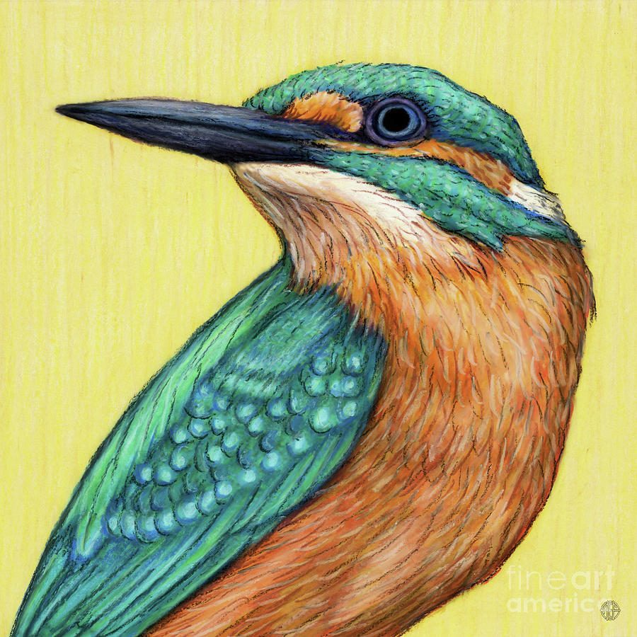Common Kingfisher Painting by Amy E Fraser