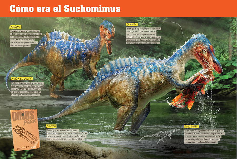 Como era el Suchomimus Digital Art by Album