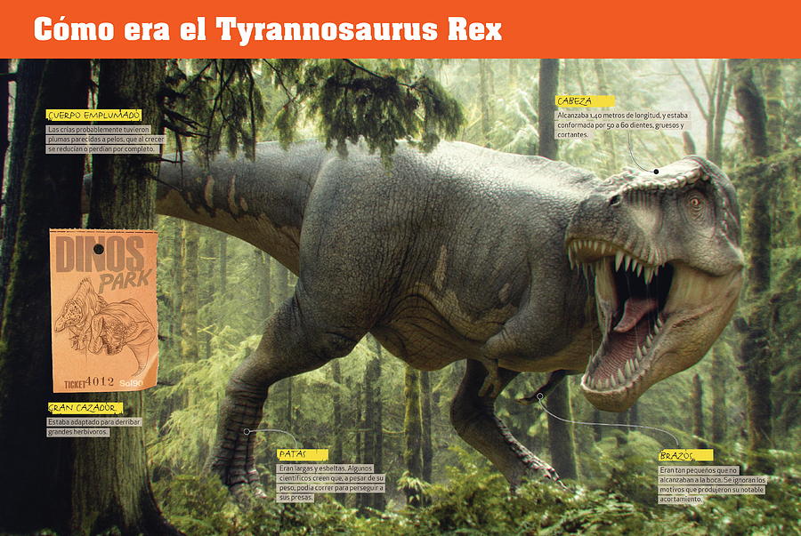Como era el Tyrannosaurus Rex Digital Art by Album