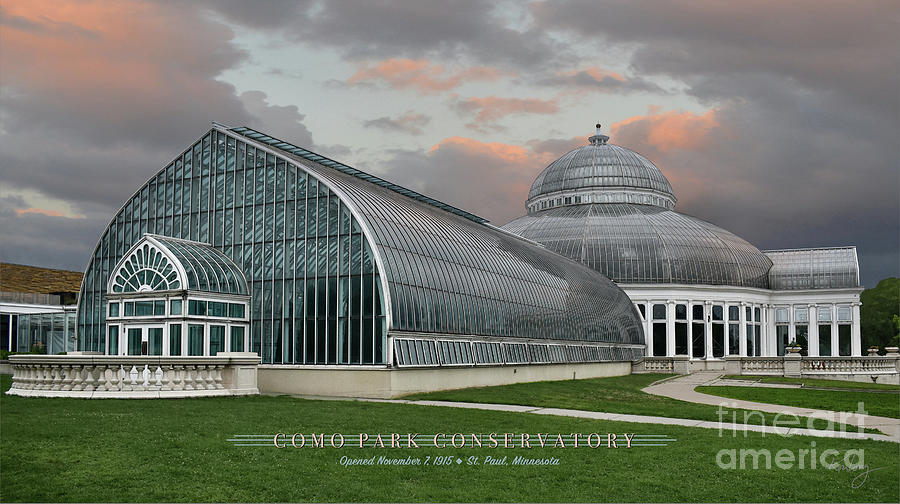 Como Park Conservatory Photograph by Ron Long