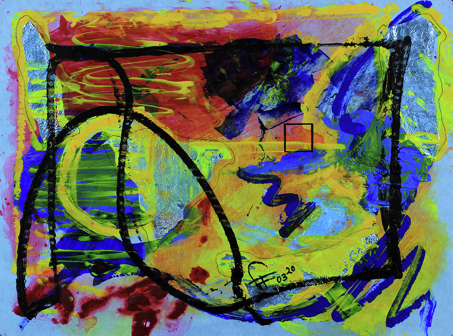 Composition 20202 Painting by Walter Fahmy
