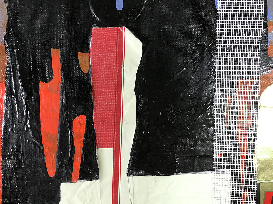 Composition 41320 Vers 1 Mixed Media by Walter Fahmy