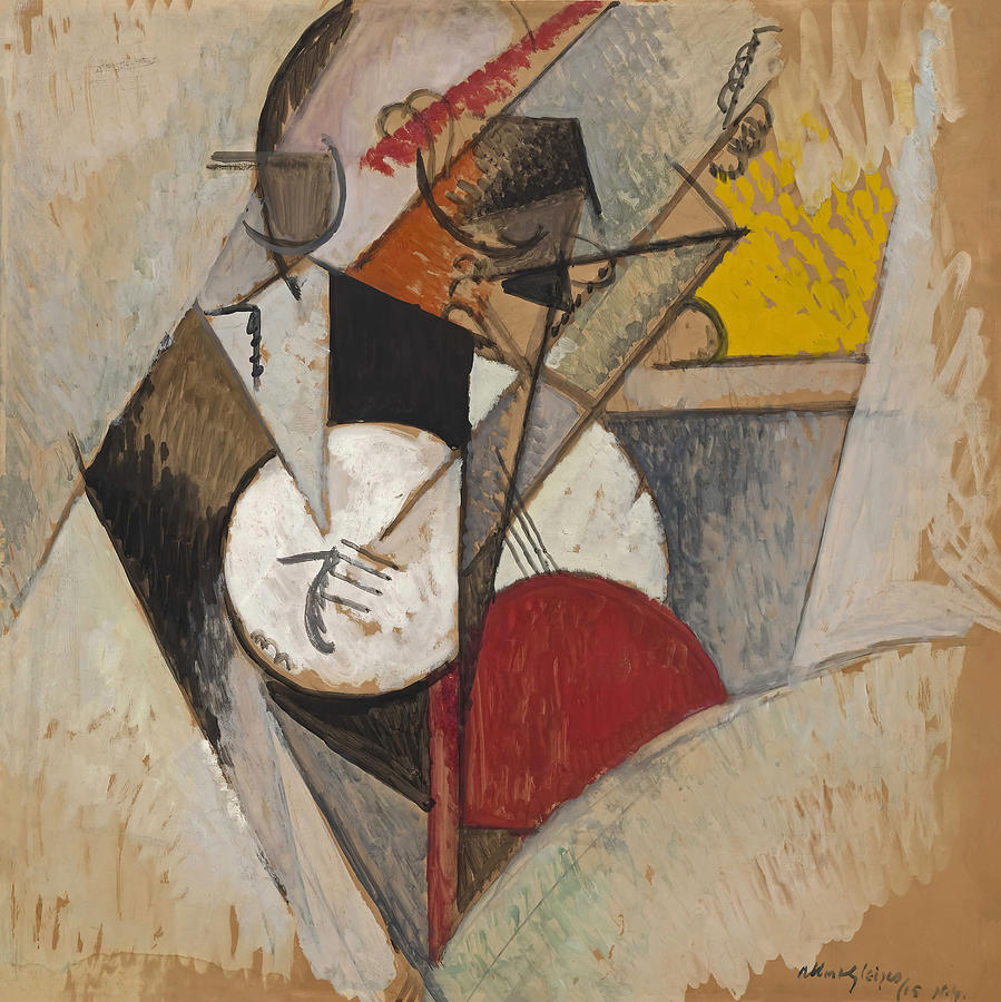 Composition For Jazz By Albert Gleizes Painting