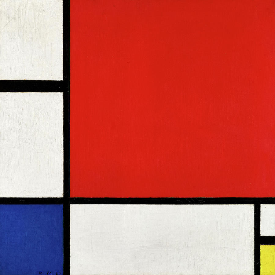 Composition No.2, 1930 Painting by Piet Mondrian - Fine Art America