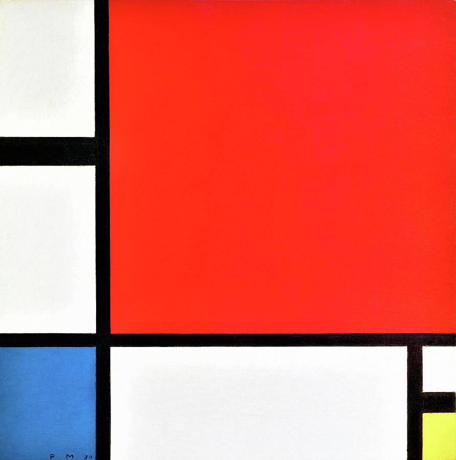 Composition with Red, Blue, and Yellow - Digital Remastered Edition ...