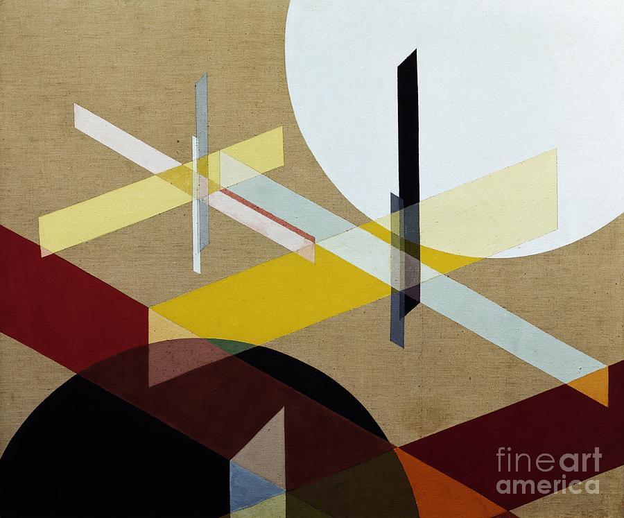 Composition Z VIII AKG150291 Painting by Laszlo Moholy-Nagy - Pixels