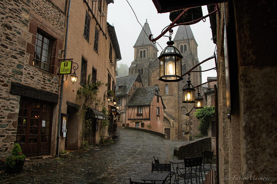 Compostelle a Conques Photograph by Fabio Maimone